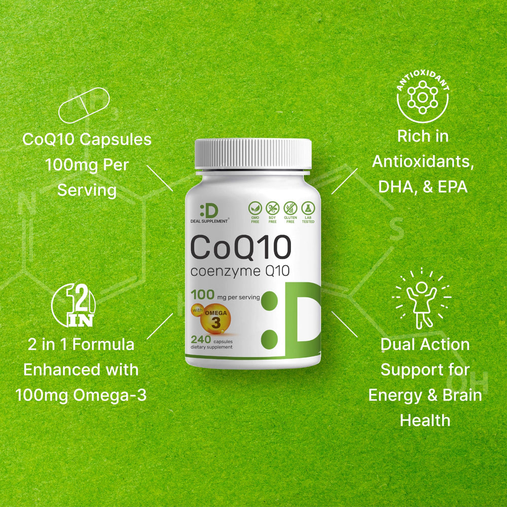 Bottle on wood surface presents premium supplement for daily use.
