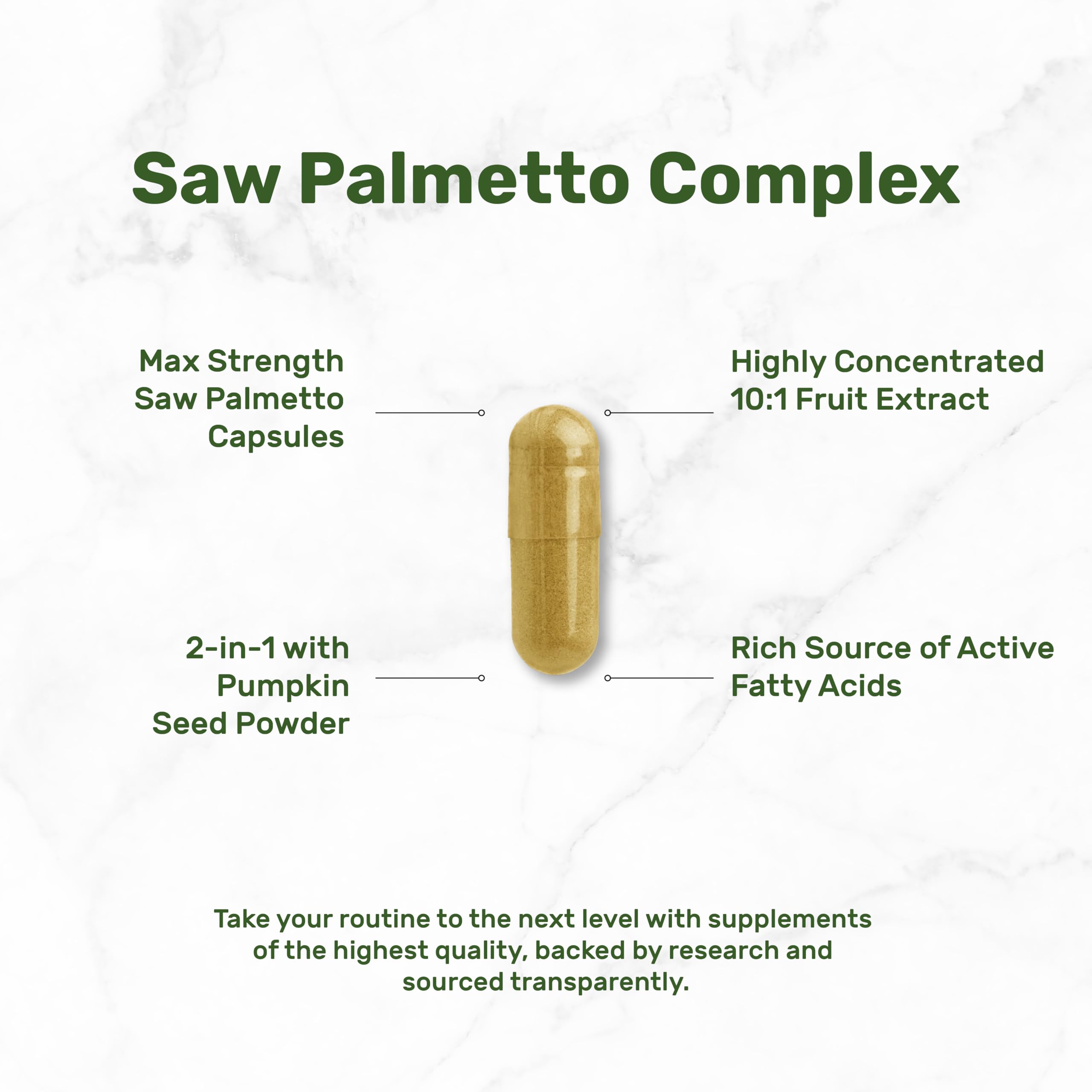 Deal Supplement dosage schedule graphic showing 2-capsule serving