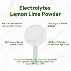 DEAL SUPPLEMENT offers 1000 mg potassium per serving to support electrolyte balance