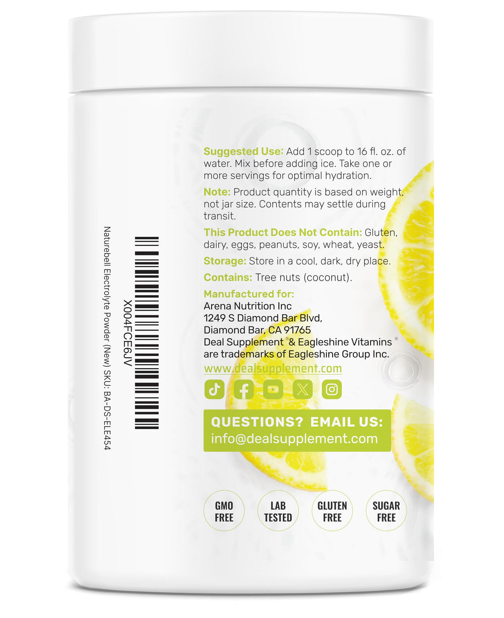 DEAL SUPPLEMENT daily hydration mix for water, smoothies, or tea