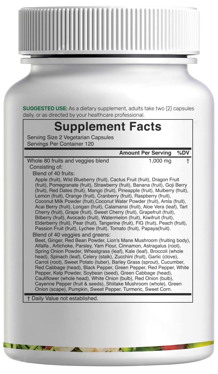 DEAL SUPPLEMENT Nature’s Fruits & Veggies daily-use-scene suggests an easy daily balance routine.