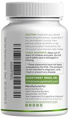 Deal Supplement pumpkin seed powder bottle highlighting nutrient balance