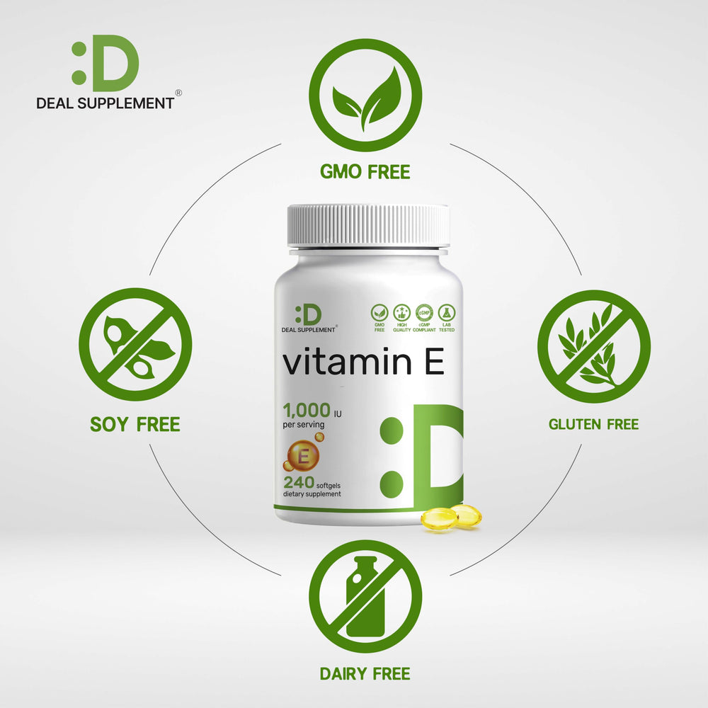 DEAL SUPPLEMENT softgels on shelf in a clean, organized display.