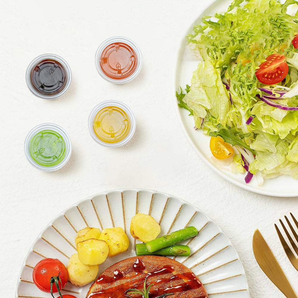 Dealusy leak-proof lids prevent spills during storage and transport