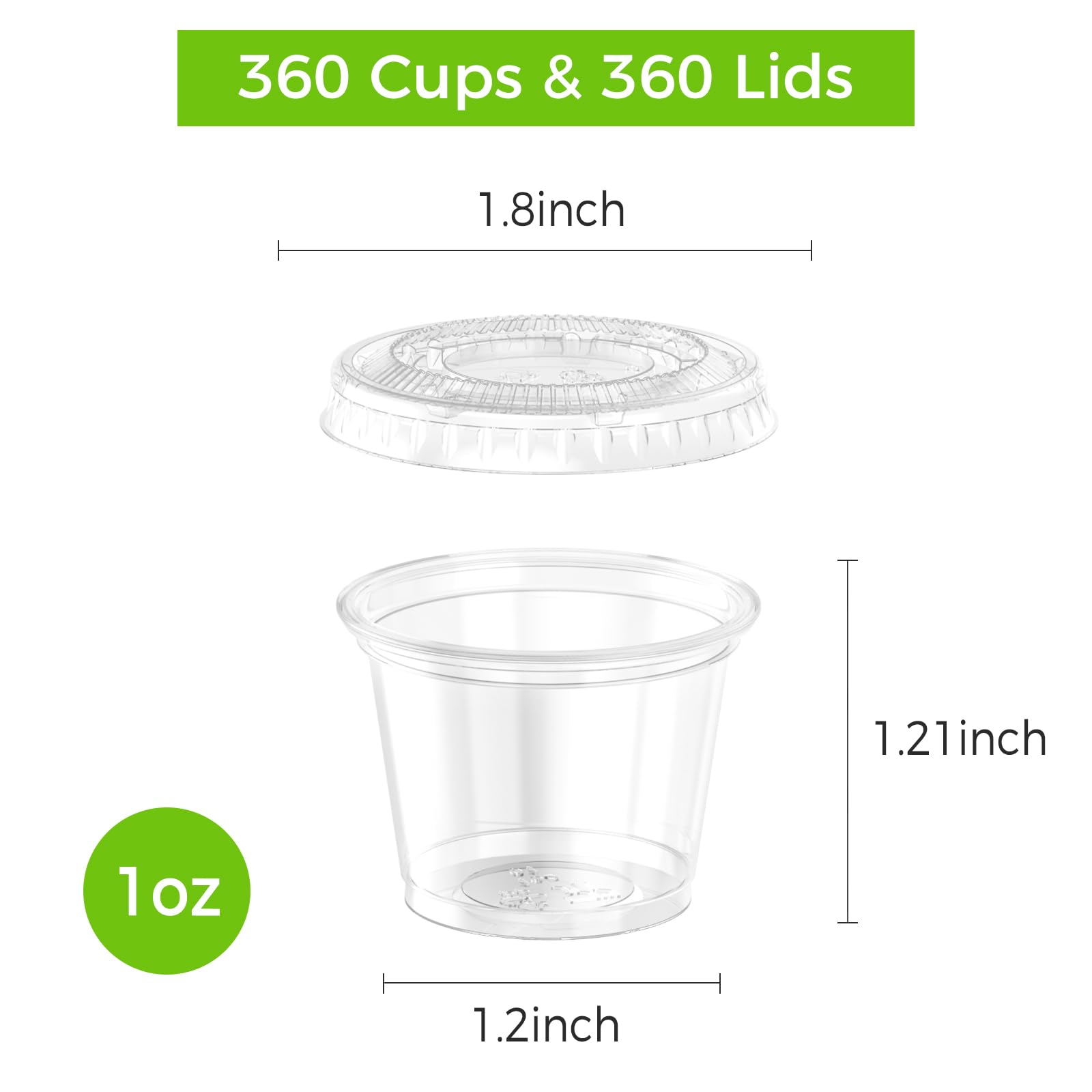 Dealusy cups with lids show sturdy, food-safe construction for daily use