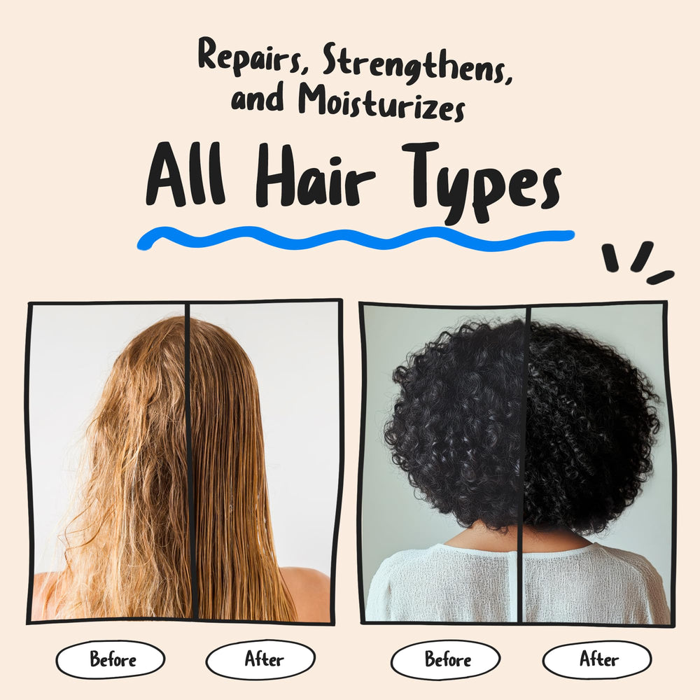 Easy five-minute application on wet hair for conditioning