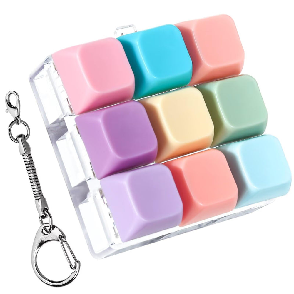 DEARIDAP keyboard clicker compact sensory toy for on-the-go stress relief