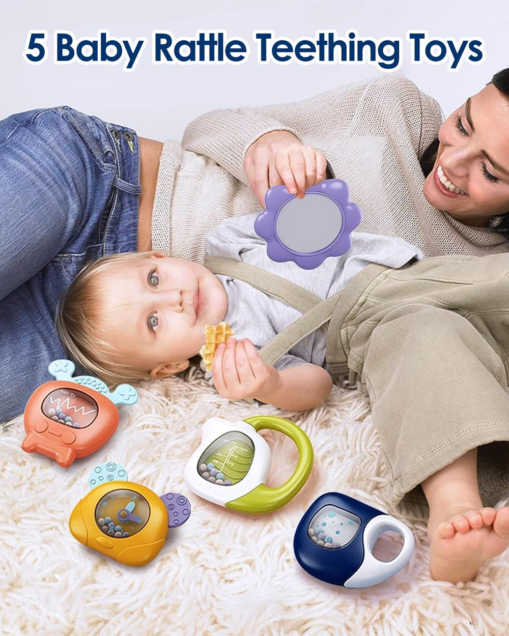 Dearlomum mat is machine washable for easy cleaning and hygiene.