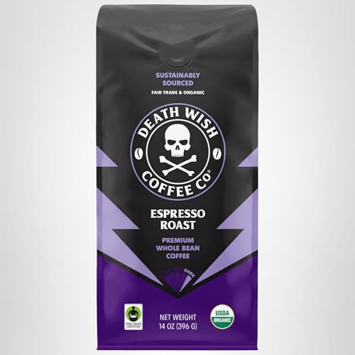Death Wish Coffee Espresso Roast recyclable packaging helps eco-friendly choices