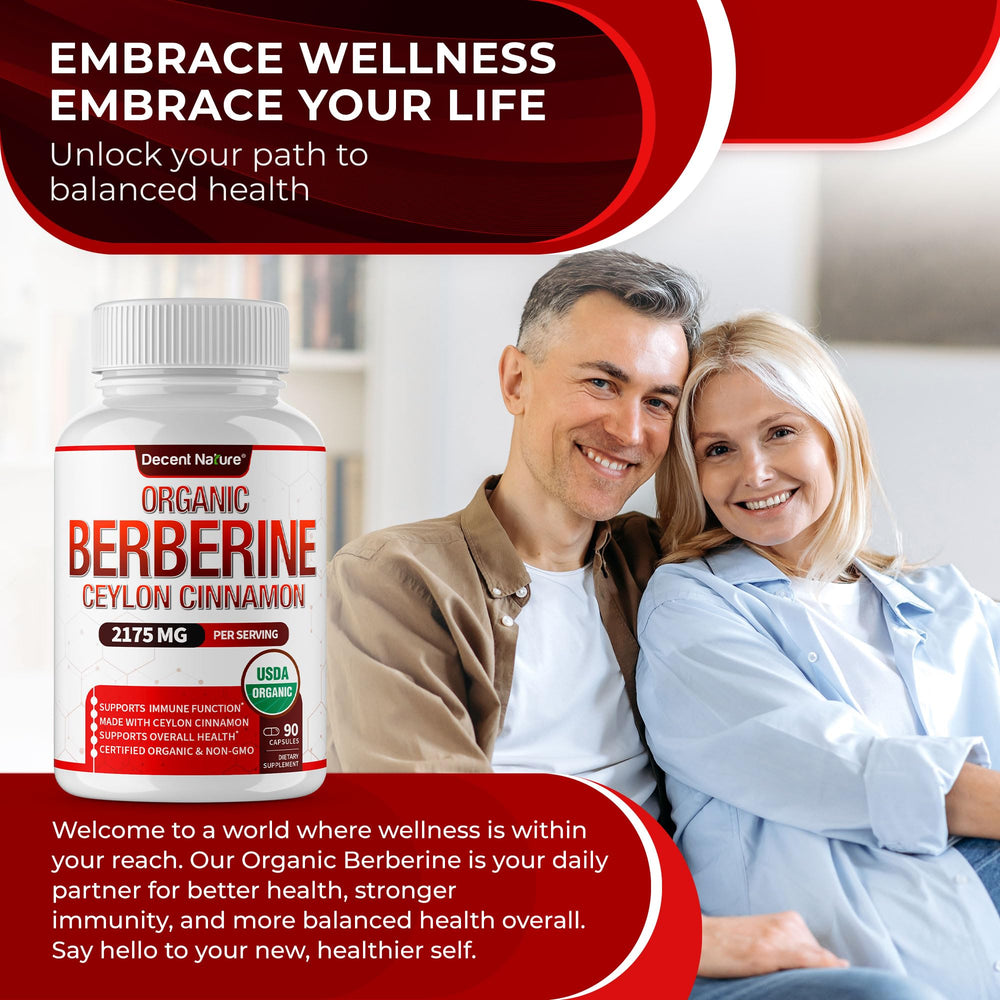 Decent Nature immune-support graphic suggests wellness benefits