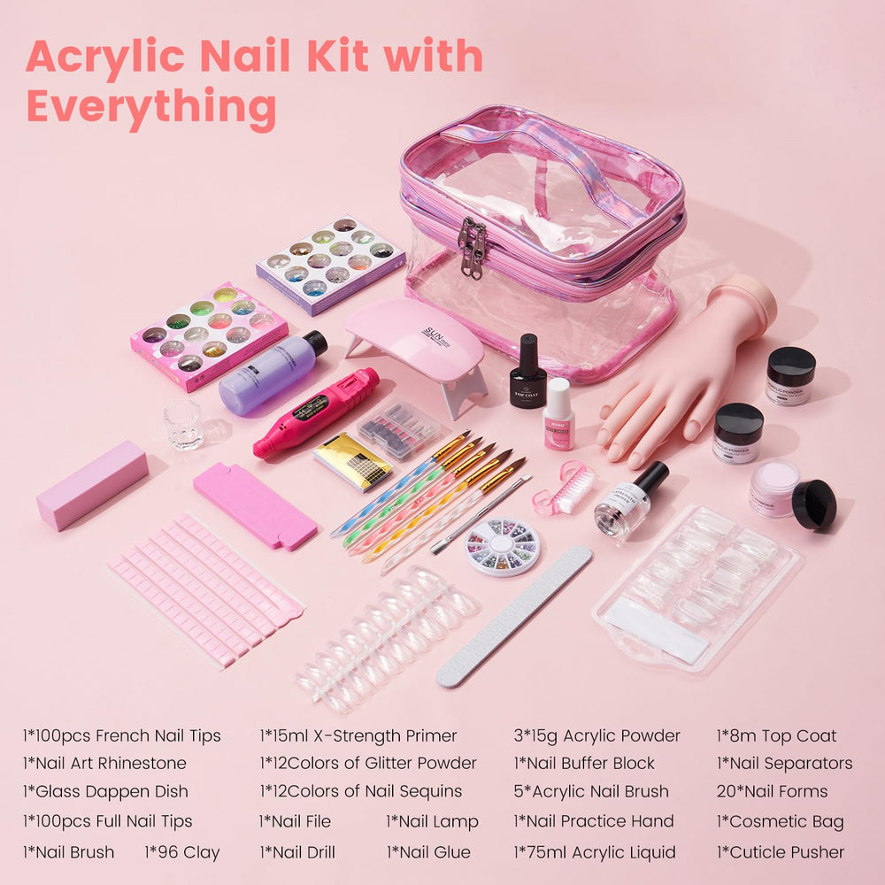 Deciniee 24 glitter powder set for sparkling nail designs