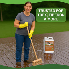 DeckMAX Premium Deck Cleaner Kit concentrated formula packaging