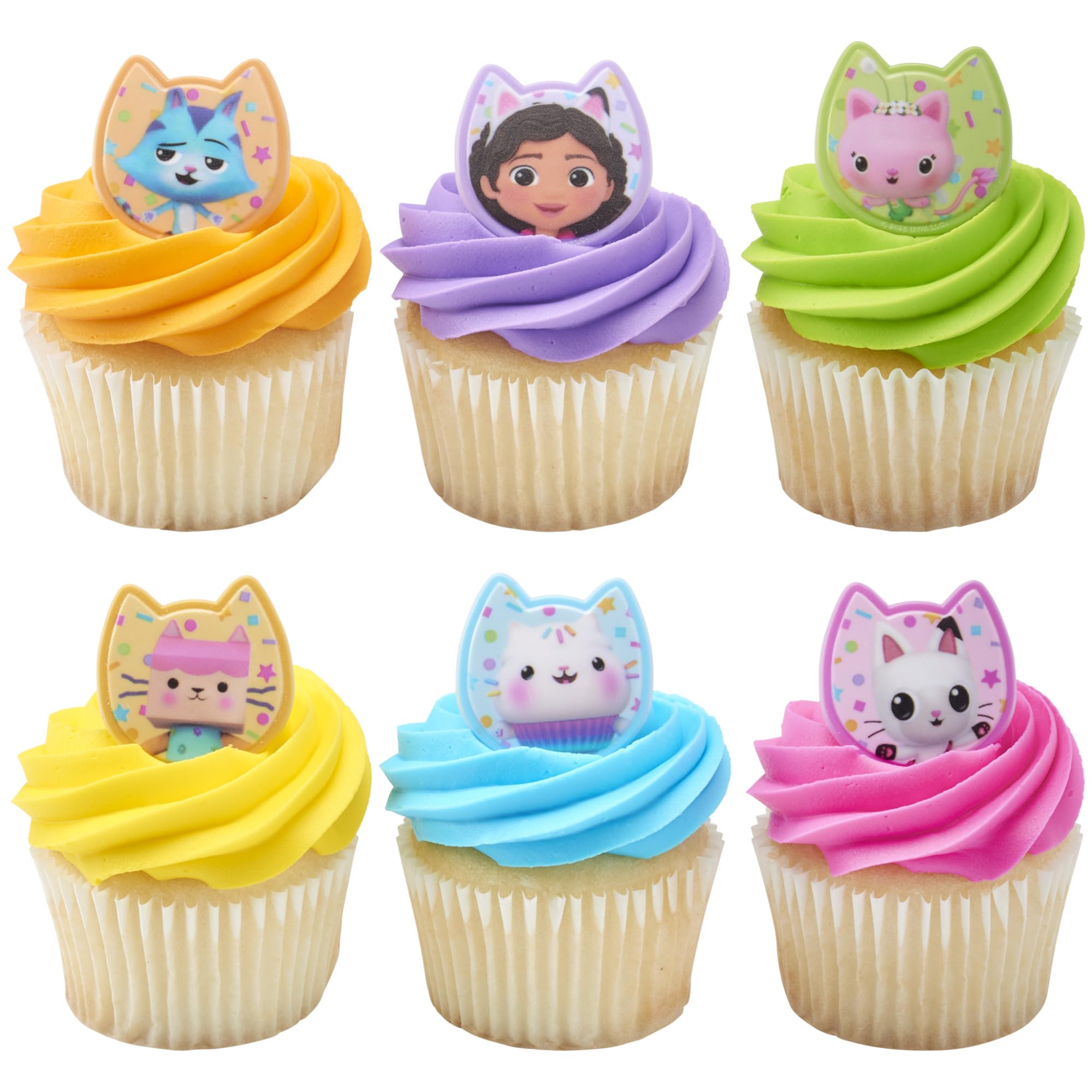 DecoPac Gabby's Dollhouse Kitty Fairy ring brings magical party charm.