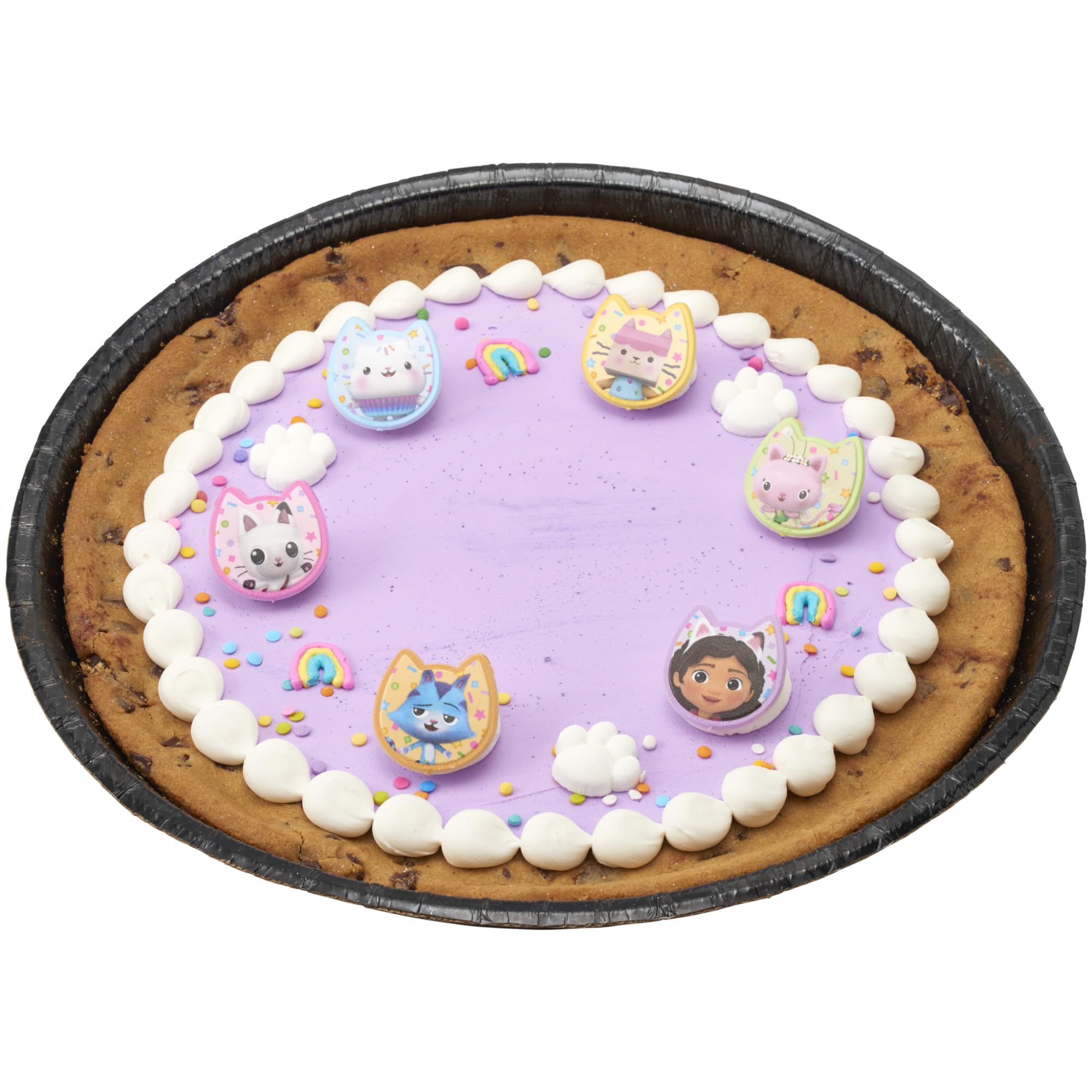 DecoPac Gabby's Dollhouse licensed ring features authentic DreamWorks design.