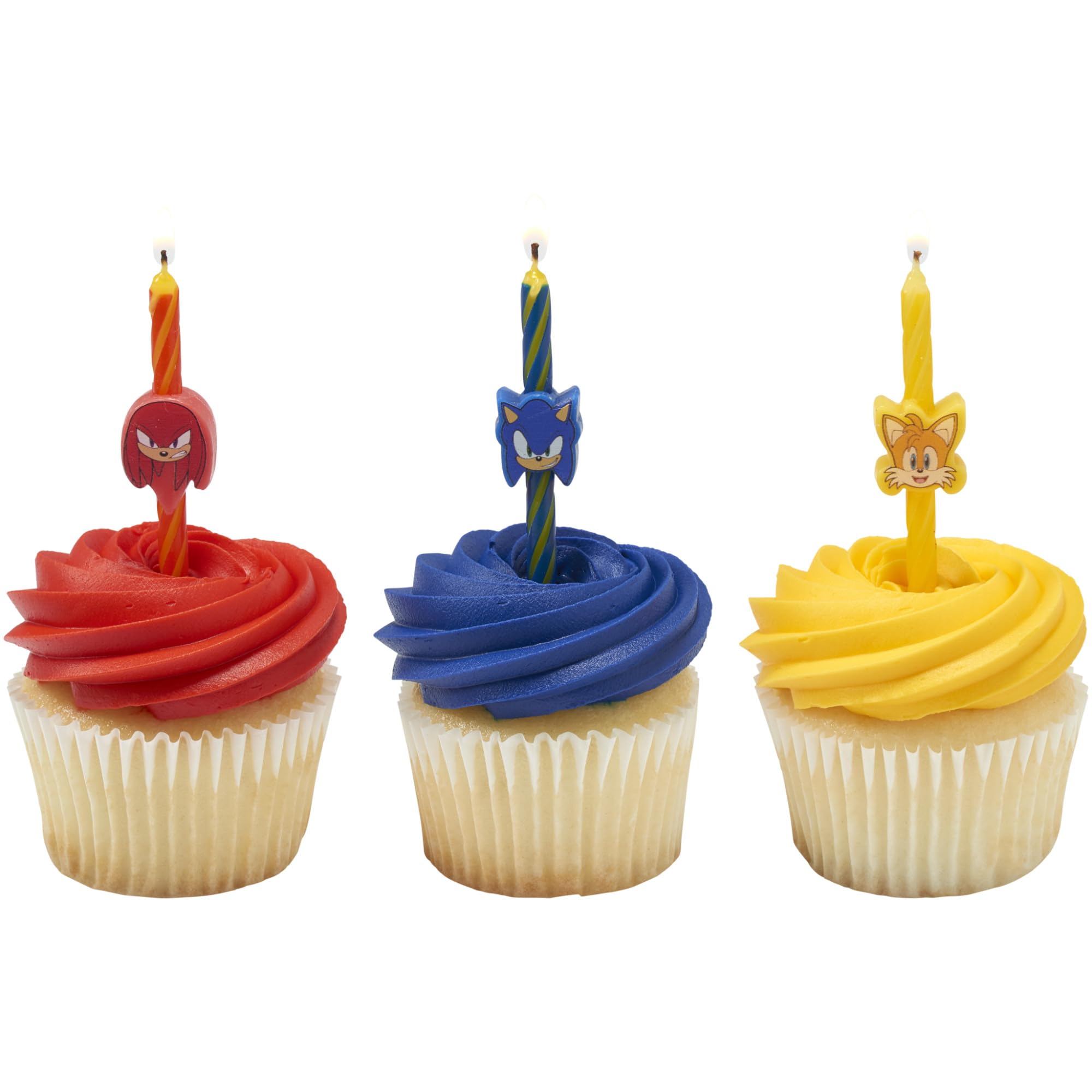 DecoPac SEGA branding with Sonic candles enhances themed displays