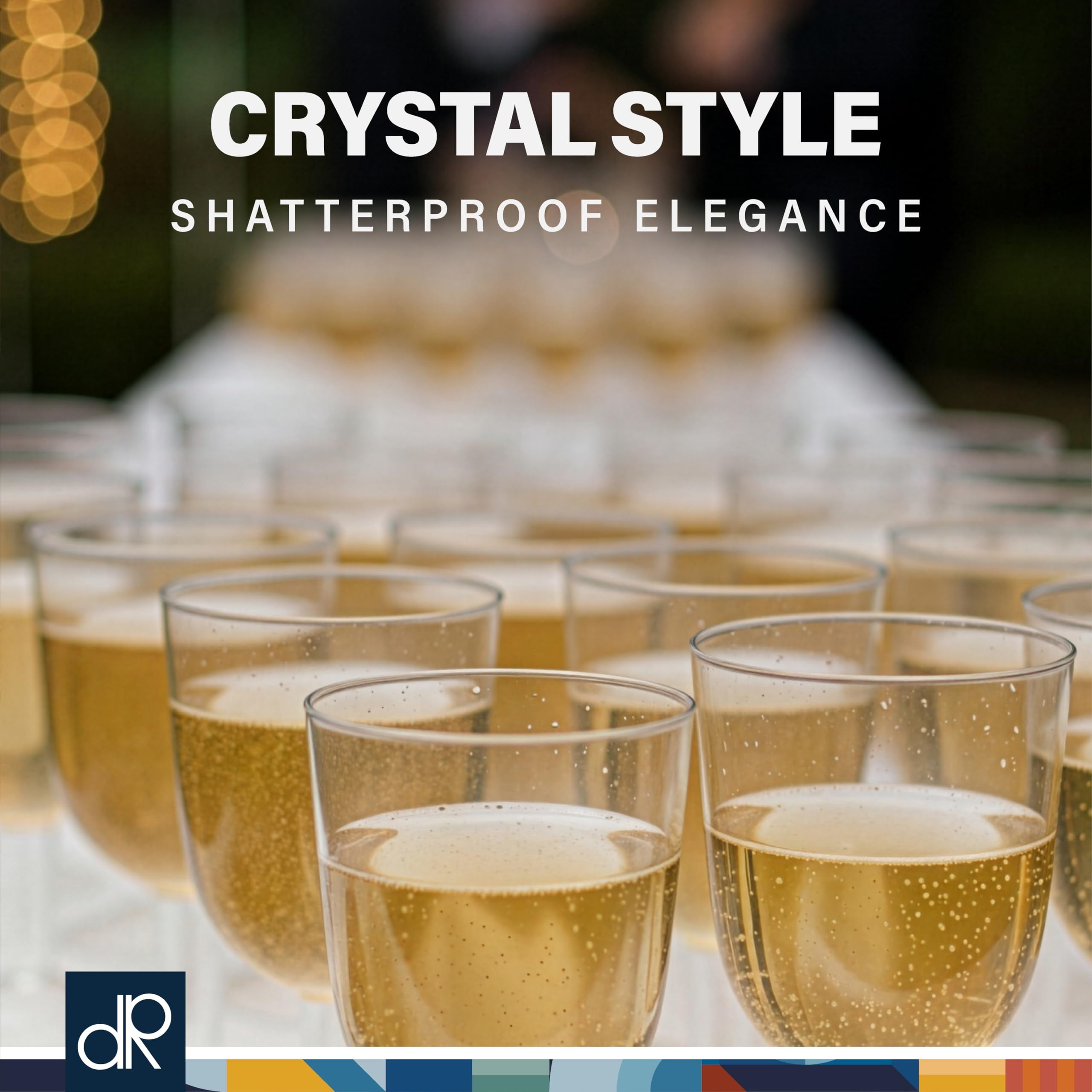 DecorRack shatterproof design keeps celebrations safe and mess-free