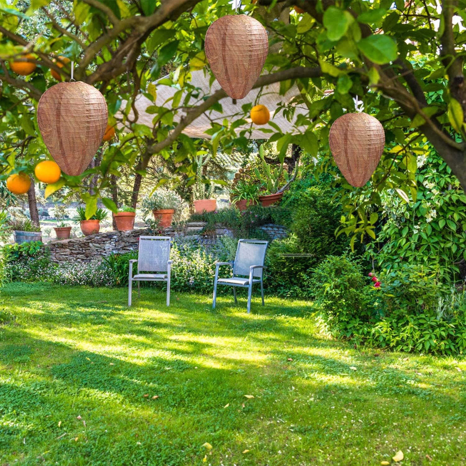 DECYOOL six decoys create broader coverage for outdoor areas.