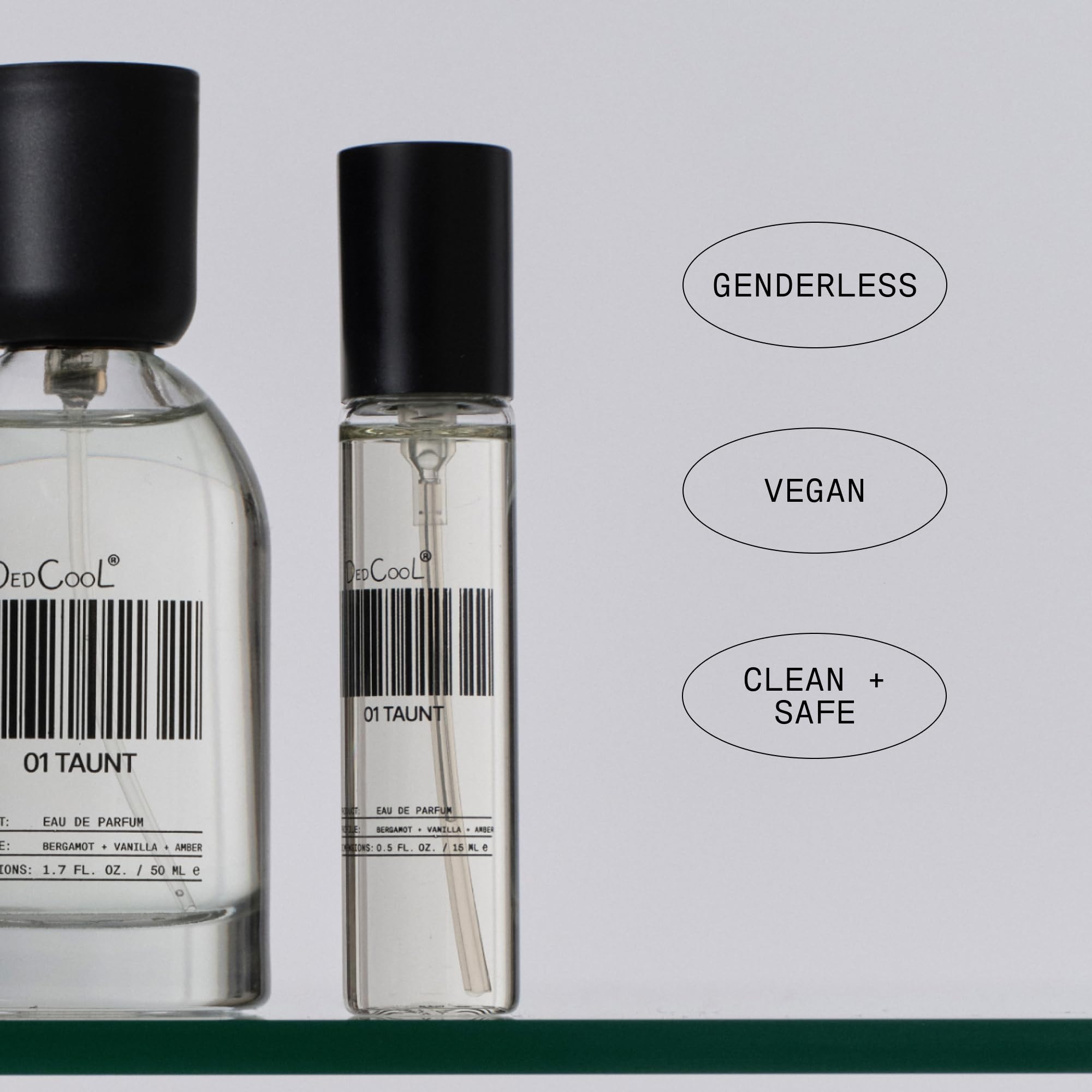 DedCool Mochi Milk packaging signals vegan luxury and clean beauty ethos.