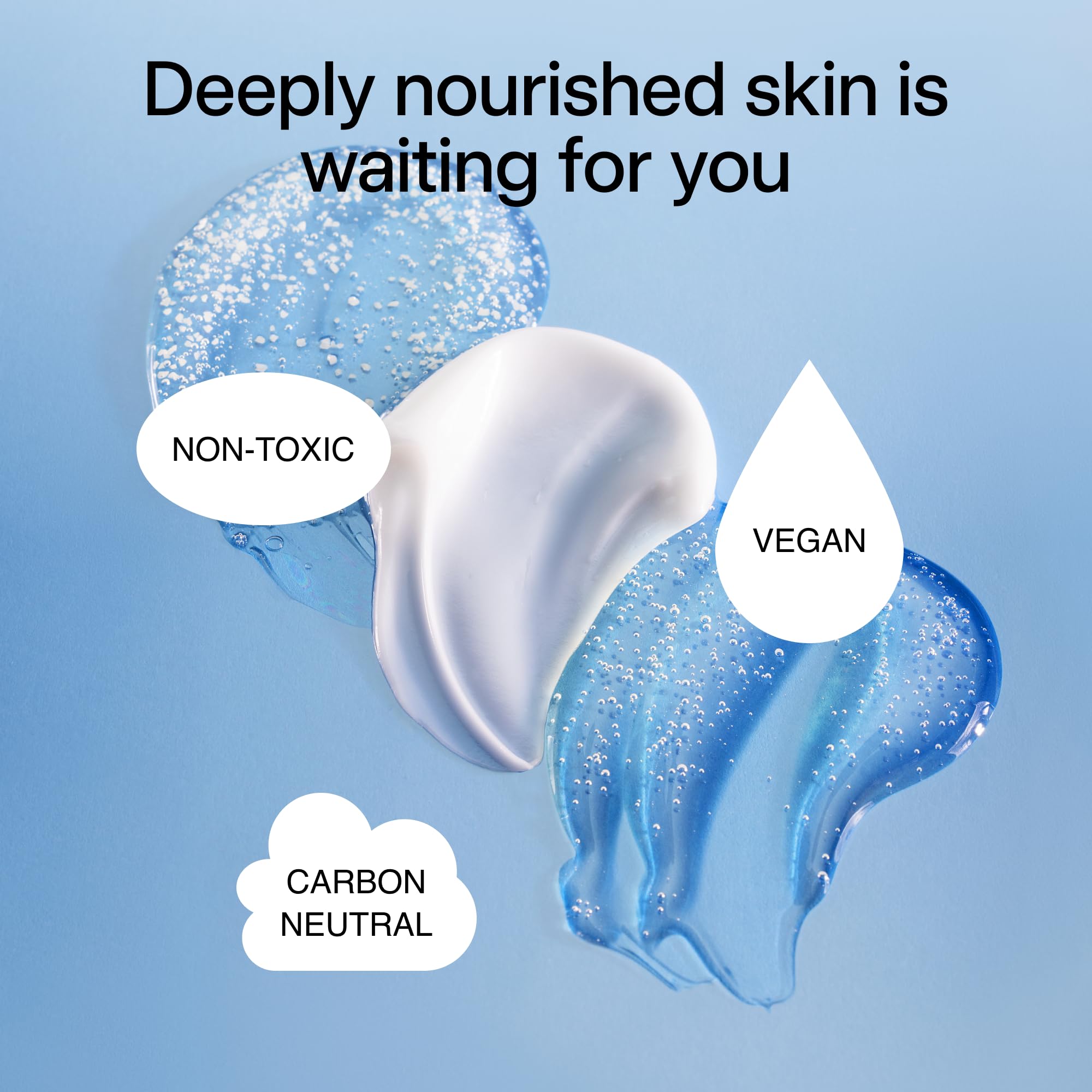 DedCool Xtra Milk lather bubbles show gentle, non-drying cleansing.