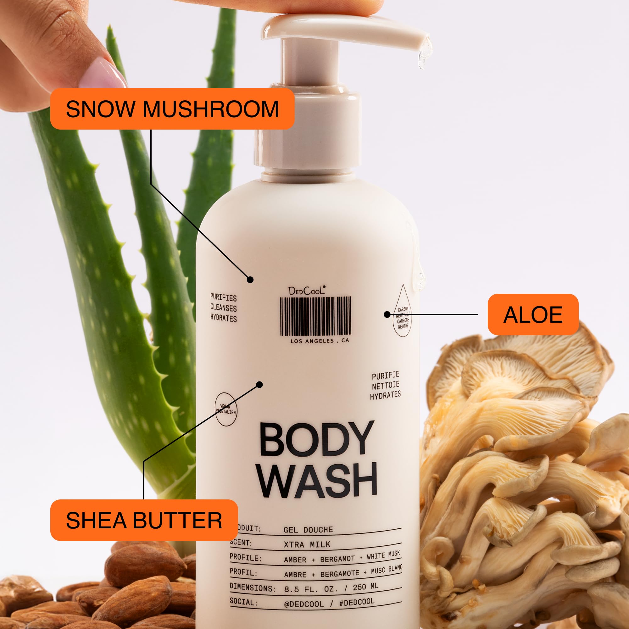 DedCool Xtra Milk recyclable packaging supports eco-conscious beauty.