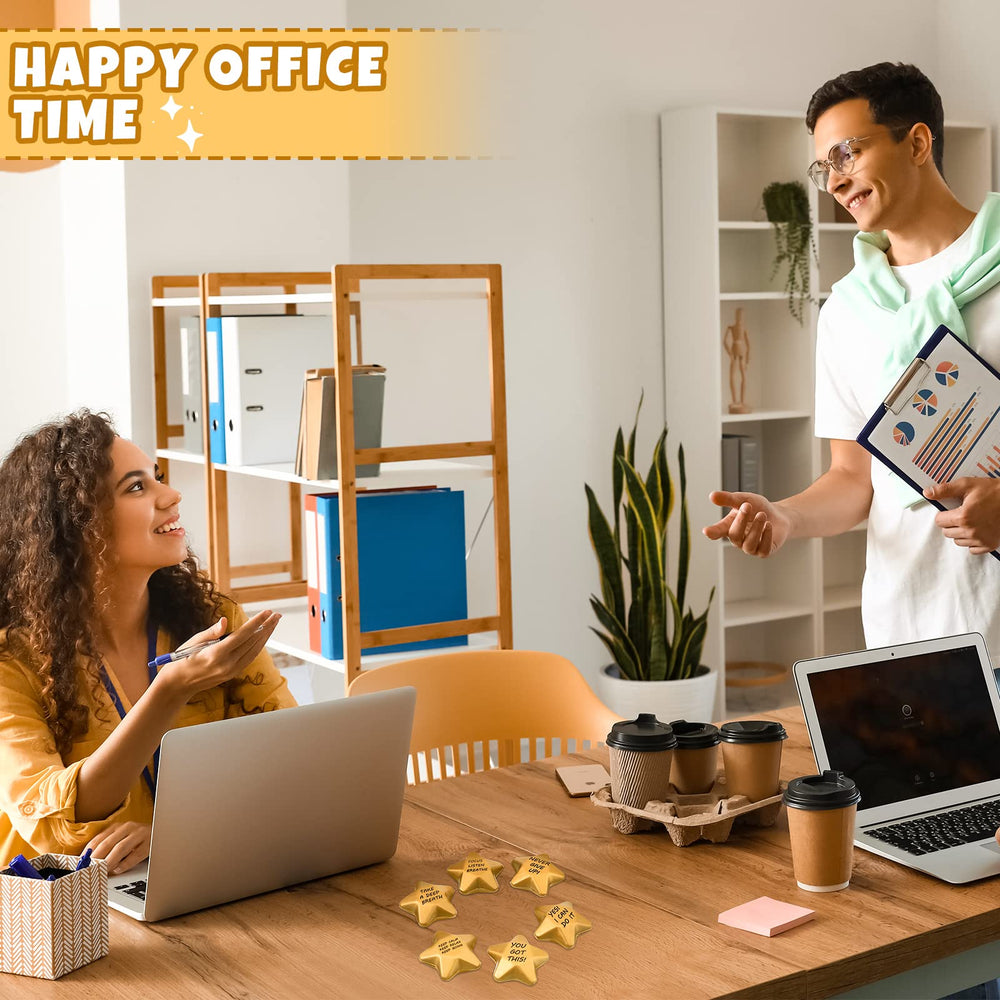 Deekin star stress ball desk use, office rewards and classroom prizes.