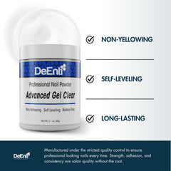 DeEnti Acrylic Nail Powder monomer pairing enables clean, mess-free application.