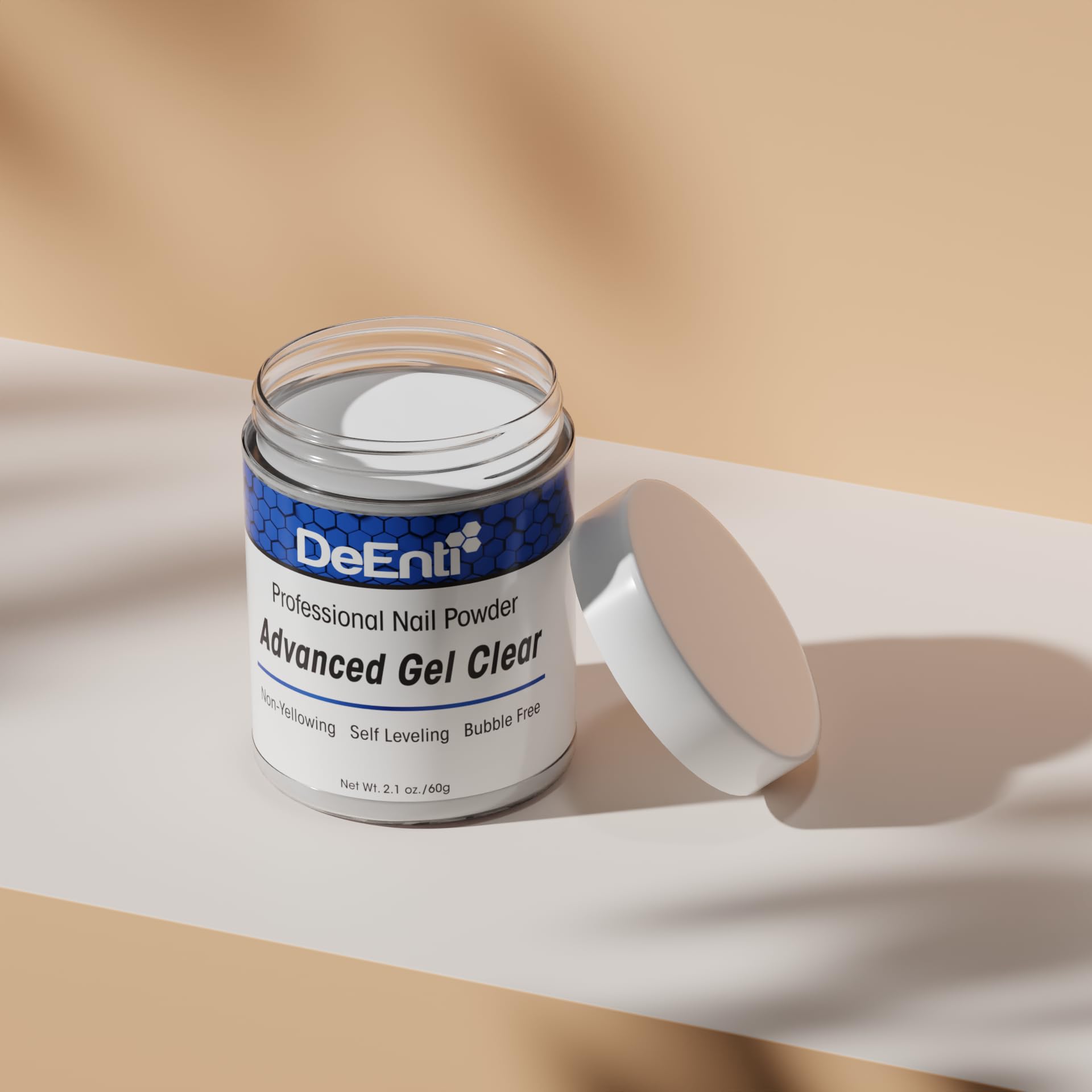 DeEnti Acrylic Nail Powder beginner-friendly formula for home or salon use.