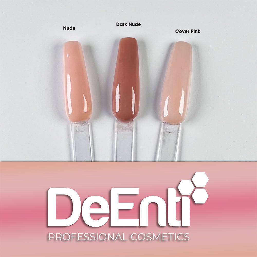 DeEnti long-lasting extension use for durable fake nails