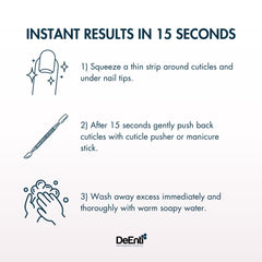 DeEnti Salon-quality nail care kit including cuticle softener for pro results