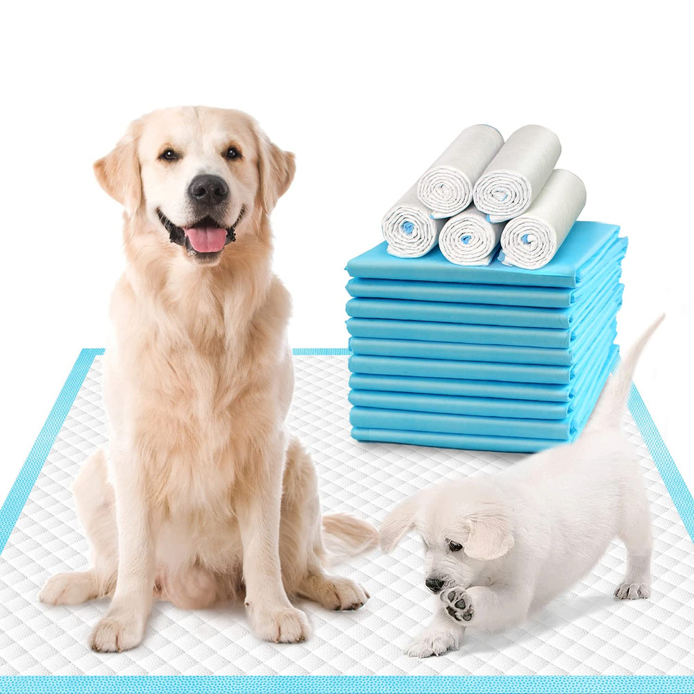Deep Dear XL dog pad top view for spacious training and quick cleanup.