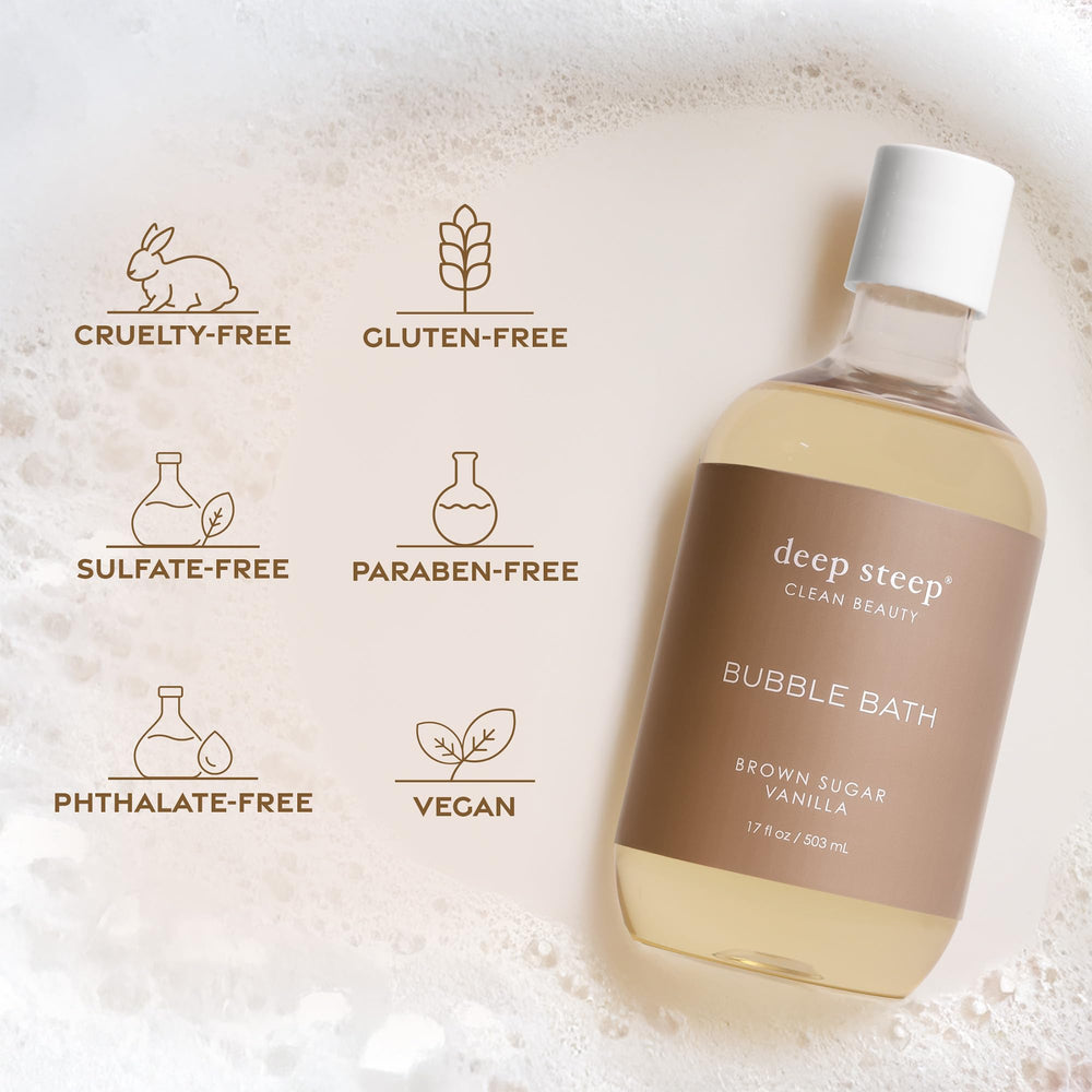 Deep Steep Lavender Chamomile Bubble Bath aroma visualization emphasizes lavender chamomile scent