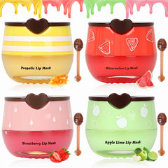 Deepmind bee lip balm honey pot compact for overnight hydration and nourishment
