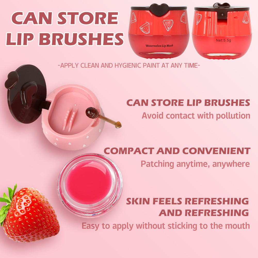 Deepmind watermelon lip mask provides refreshing aroma and hydration