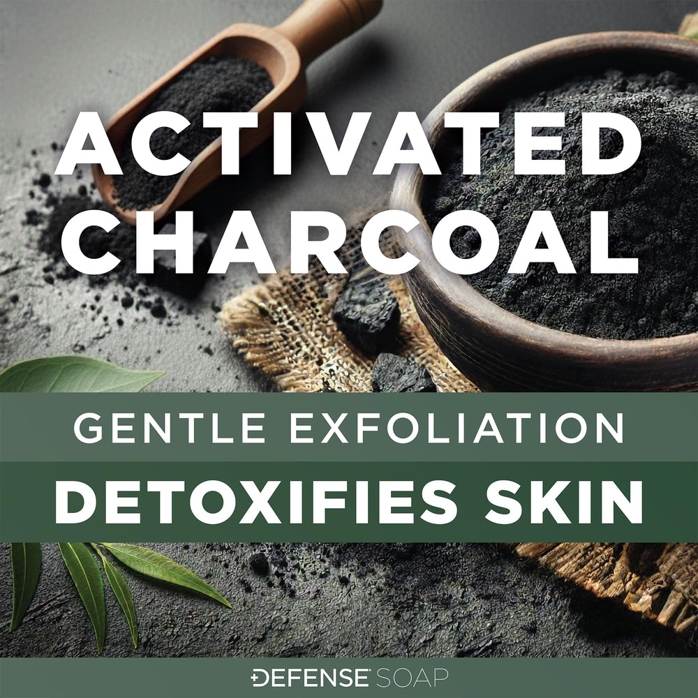 Defense Antifungal Bar Soap textured surface closeup conveys easy cleansing.