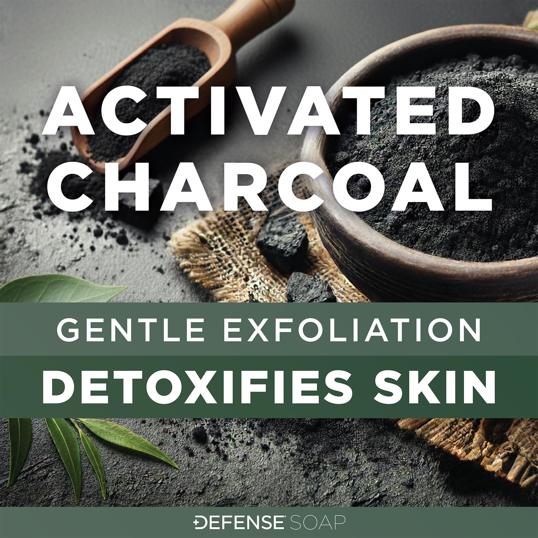 Defense Soap gym bag scene featuring antifungal bar defense