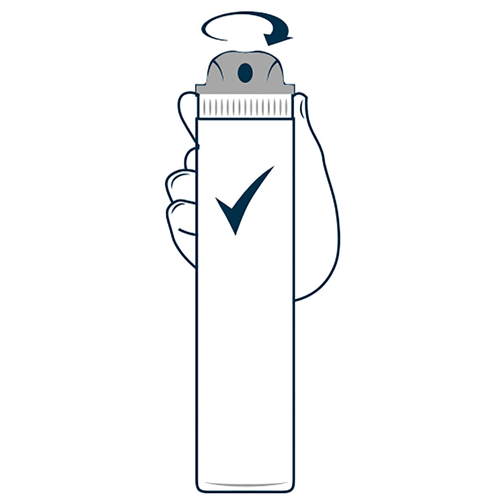 Degree aluminum can is fully recyclable, supporting eco-friendly packaging.