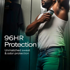 Degree Clinical 5X dry spray delivers strong all-day protection.