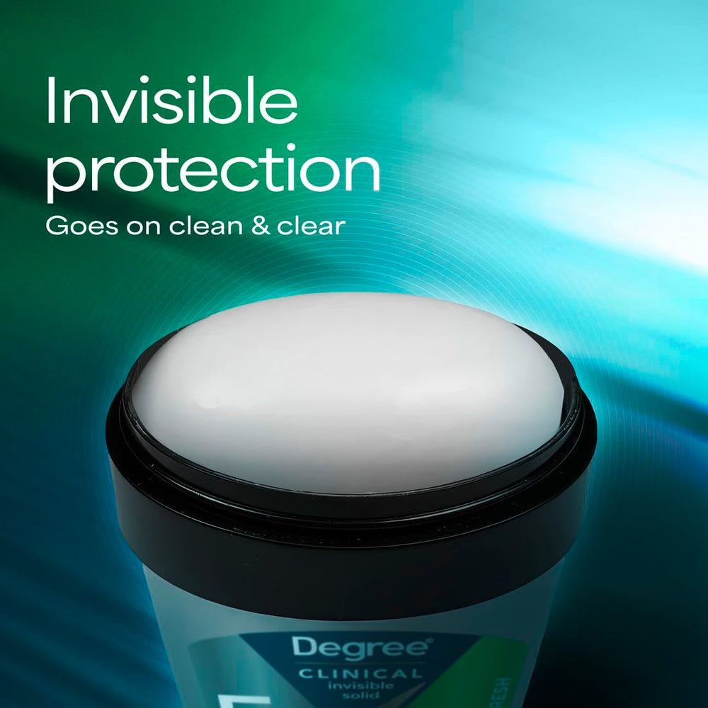 Degree Clinical 5X reliable protection during gym sessions.