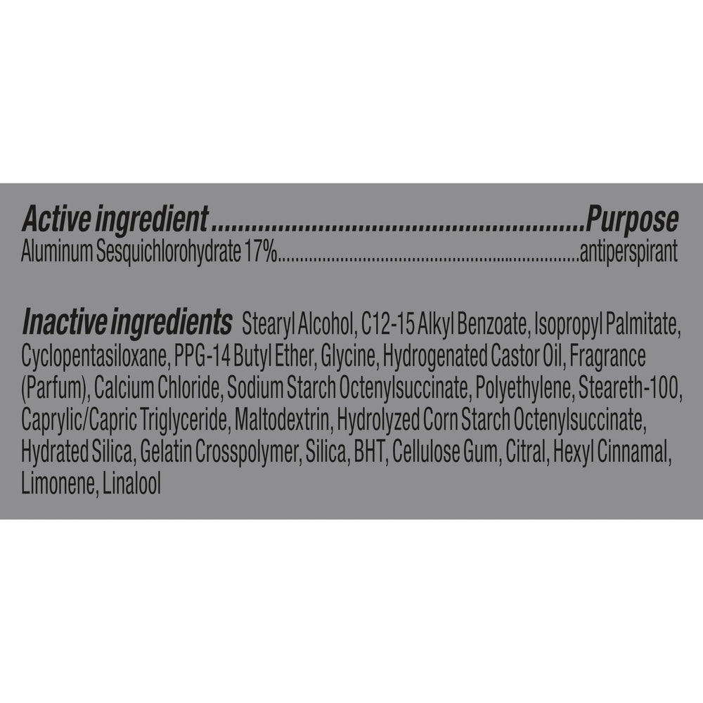 Degree Clinical 5X packaging aids easy daily use.