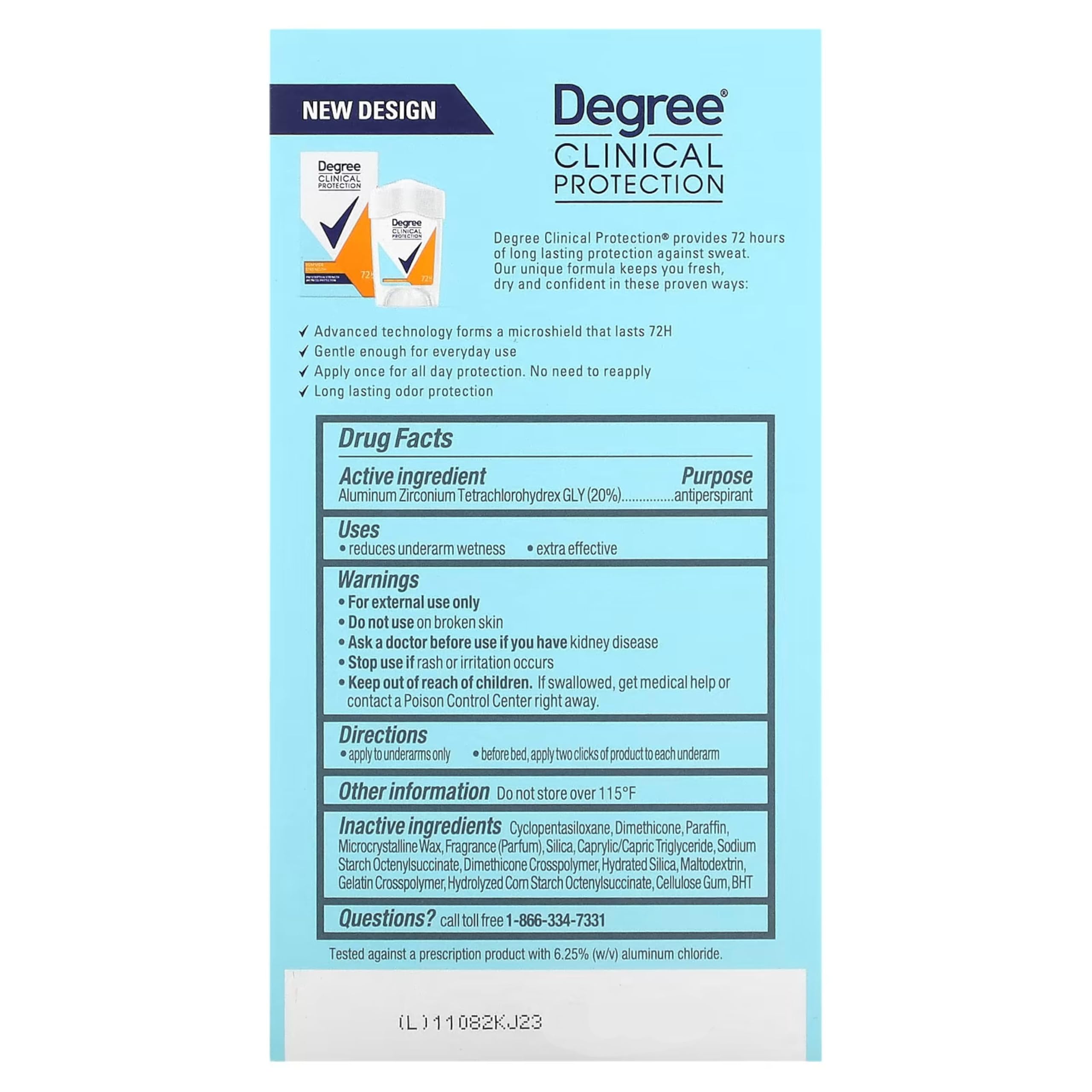 Smooth application demonstrated for underarm comfort and freshness.
