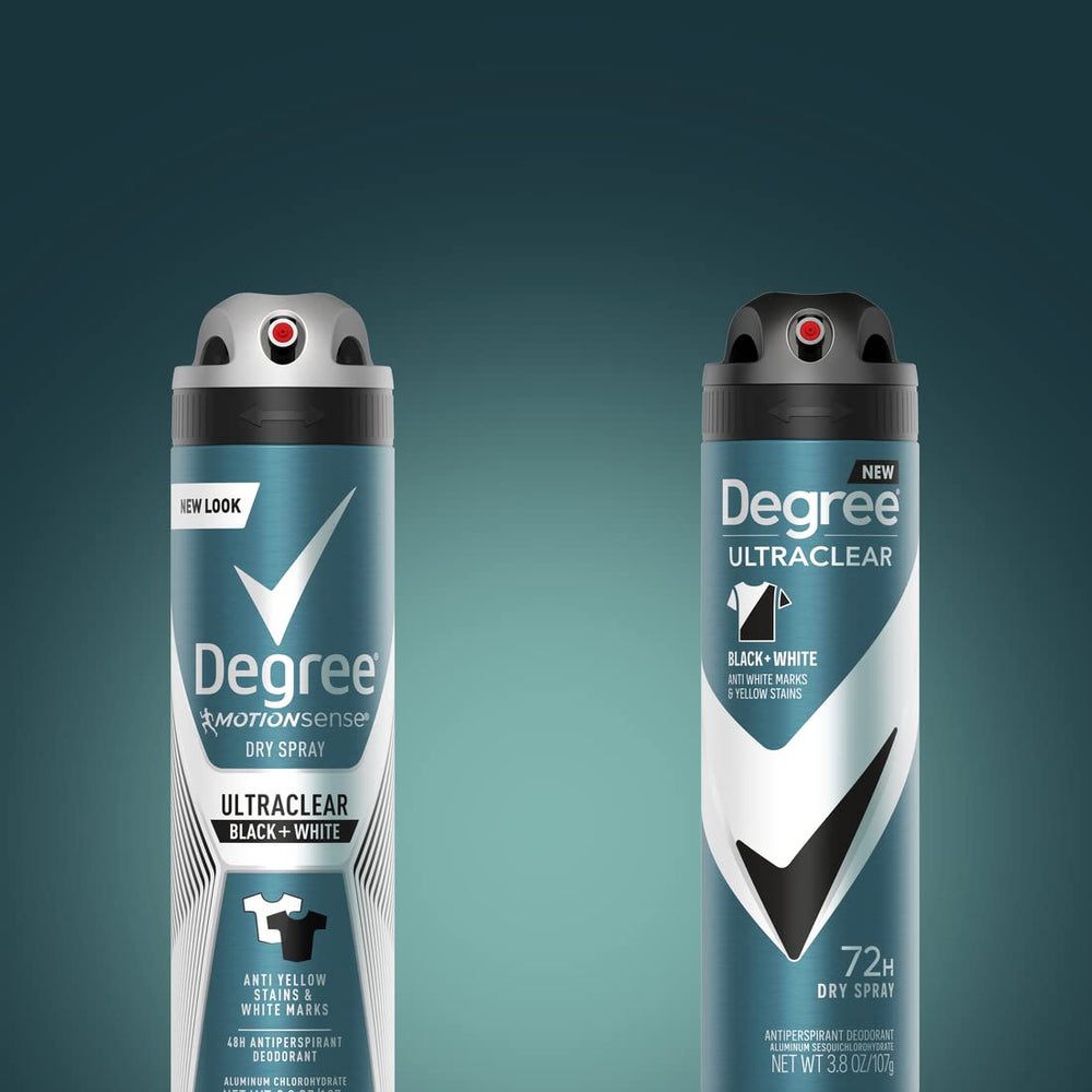 Degree Fresh scent on skin provides light, airy fragrance throughout the day.