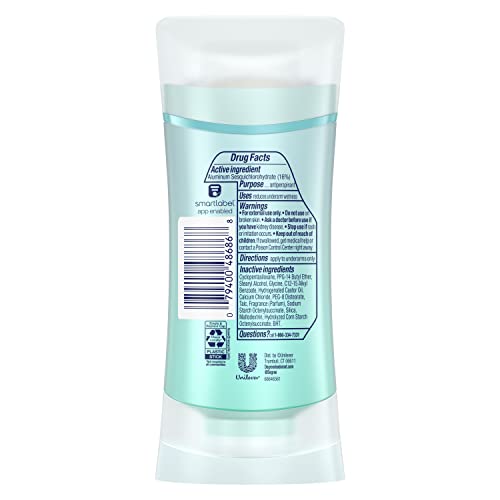 Degree Lavender and Waterlily application swipe illustrating quick daily use