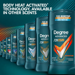 MotionSense technology graphic illustrating fragrance release with movement