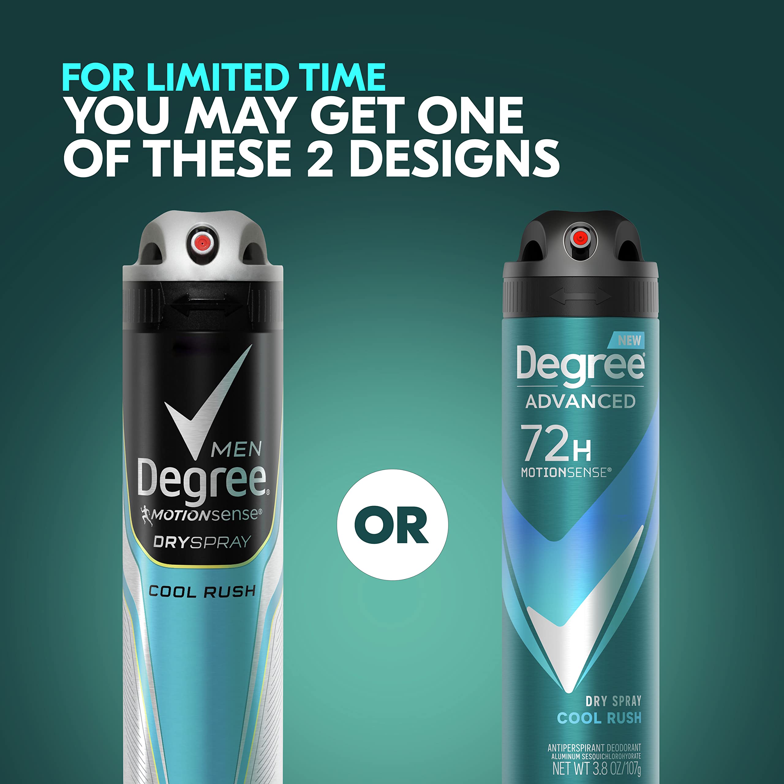 Image stresses 72-hour protection potential for Degree Cool Rush