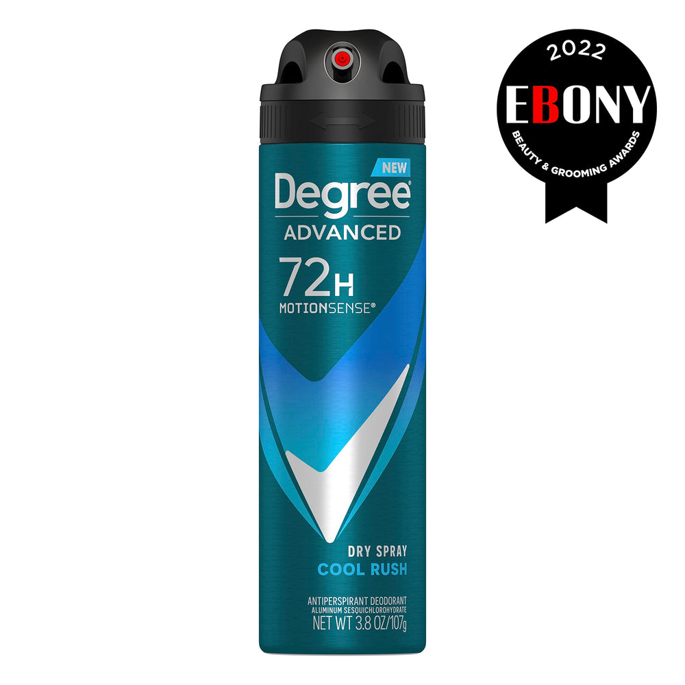 Can label displays Arctic Cool Rush fragrance and branding