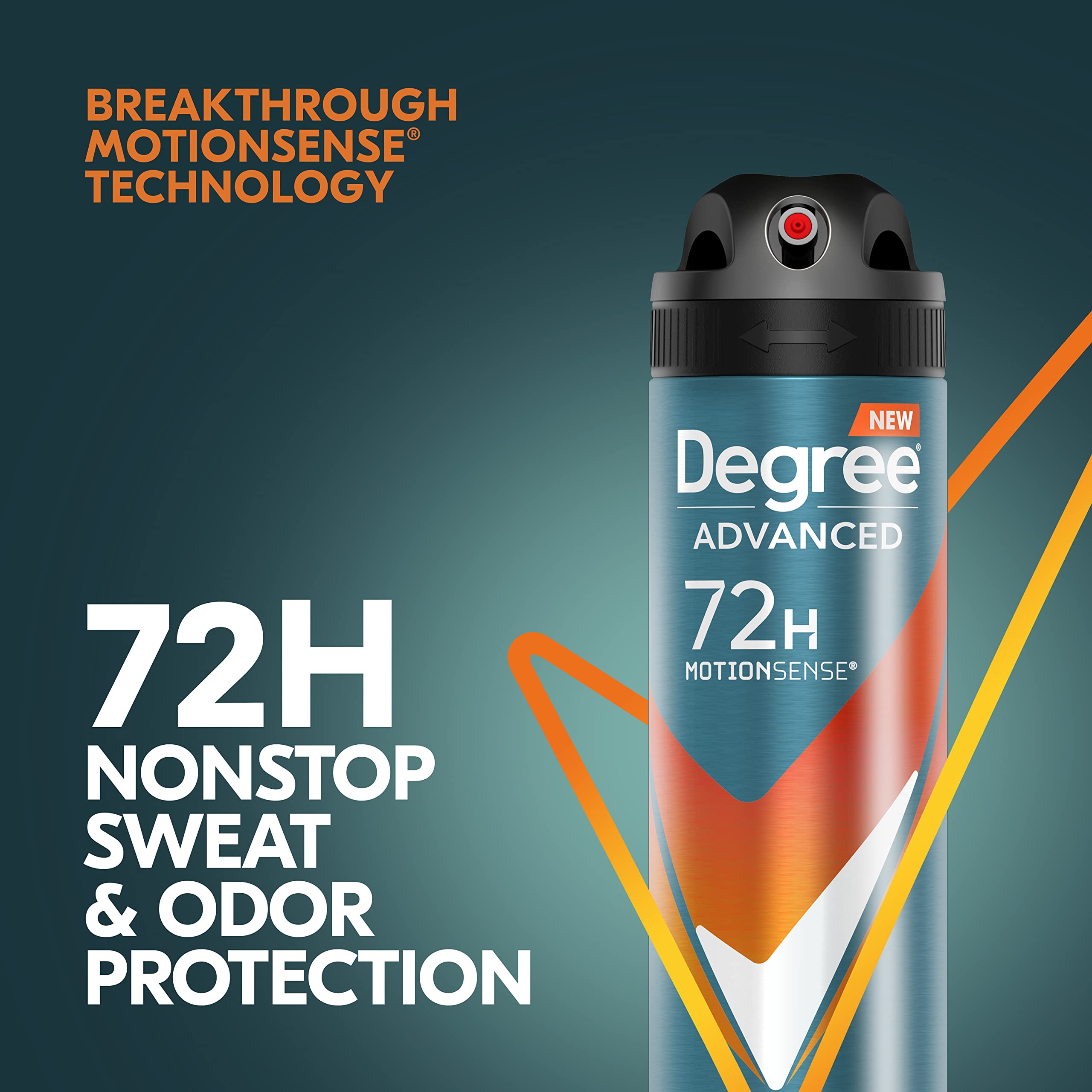 Degree Men instantly dry application for a comfortable, mess-free start