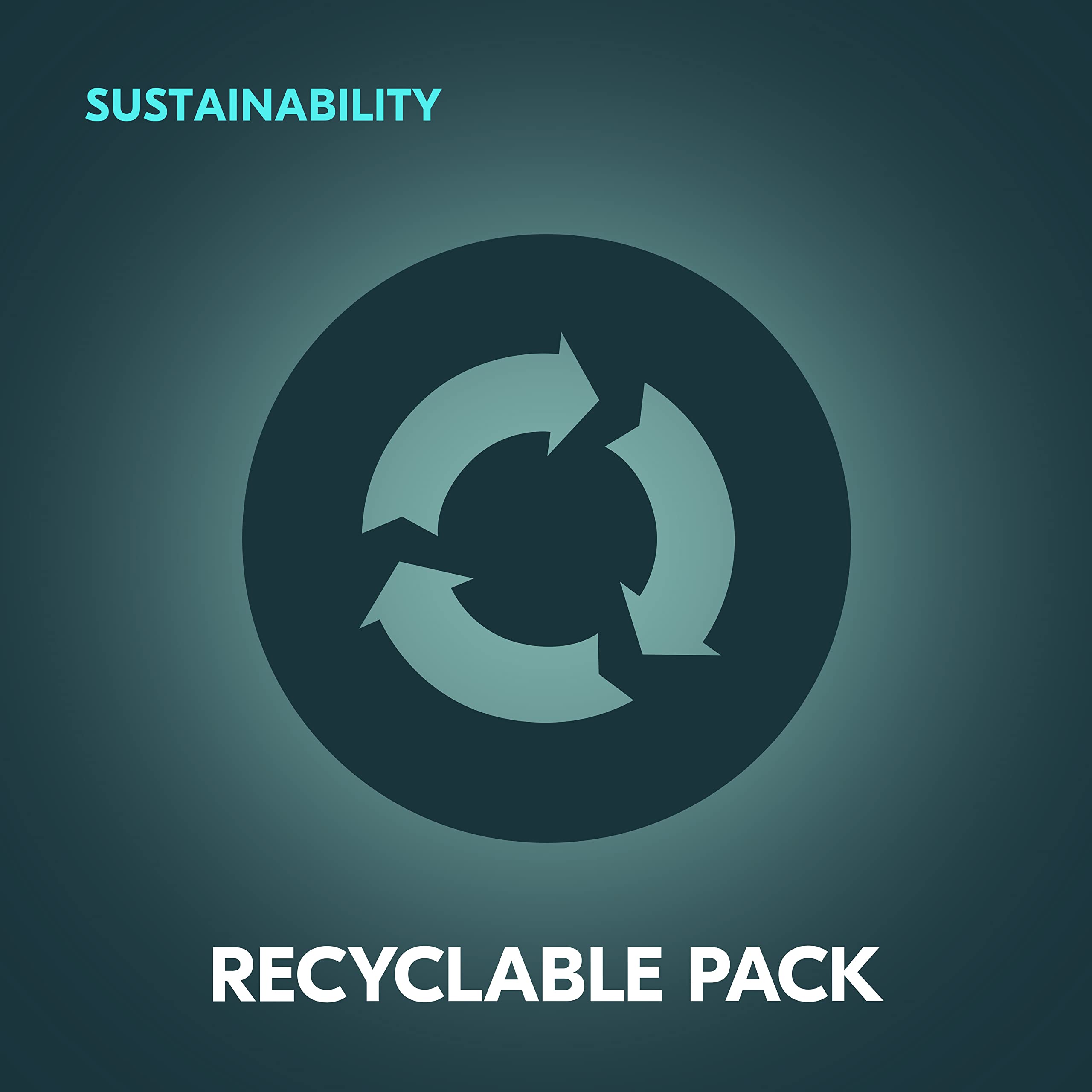 Degree Men packaging recycling icon emphasizing easy recyclable packaging.