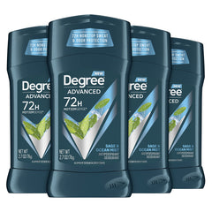 Degree Men Sage & Ocean Mist deodorant bottle for all-day protection.