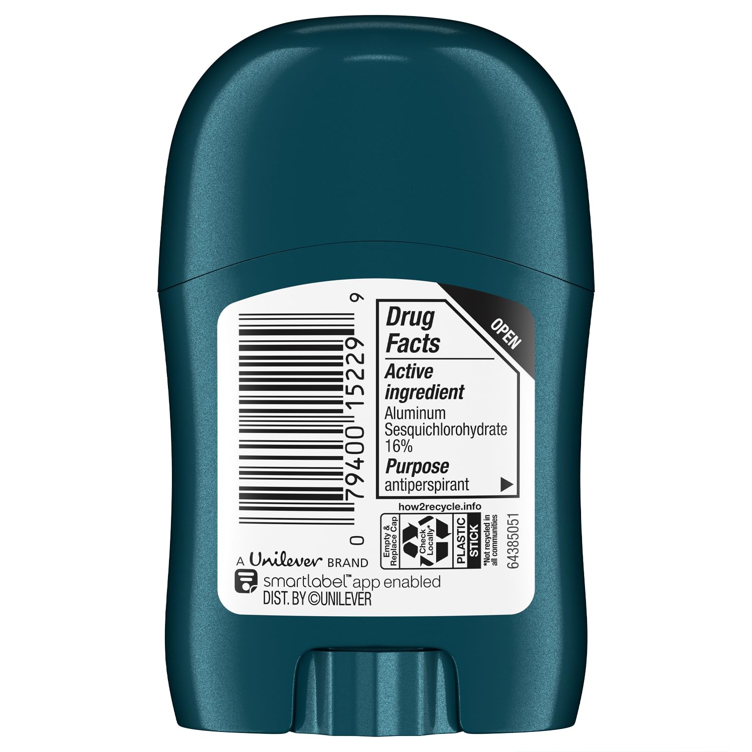 Degree Men Cool Rush mini-stick application for on-the-go freshness.