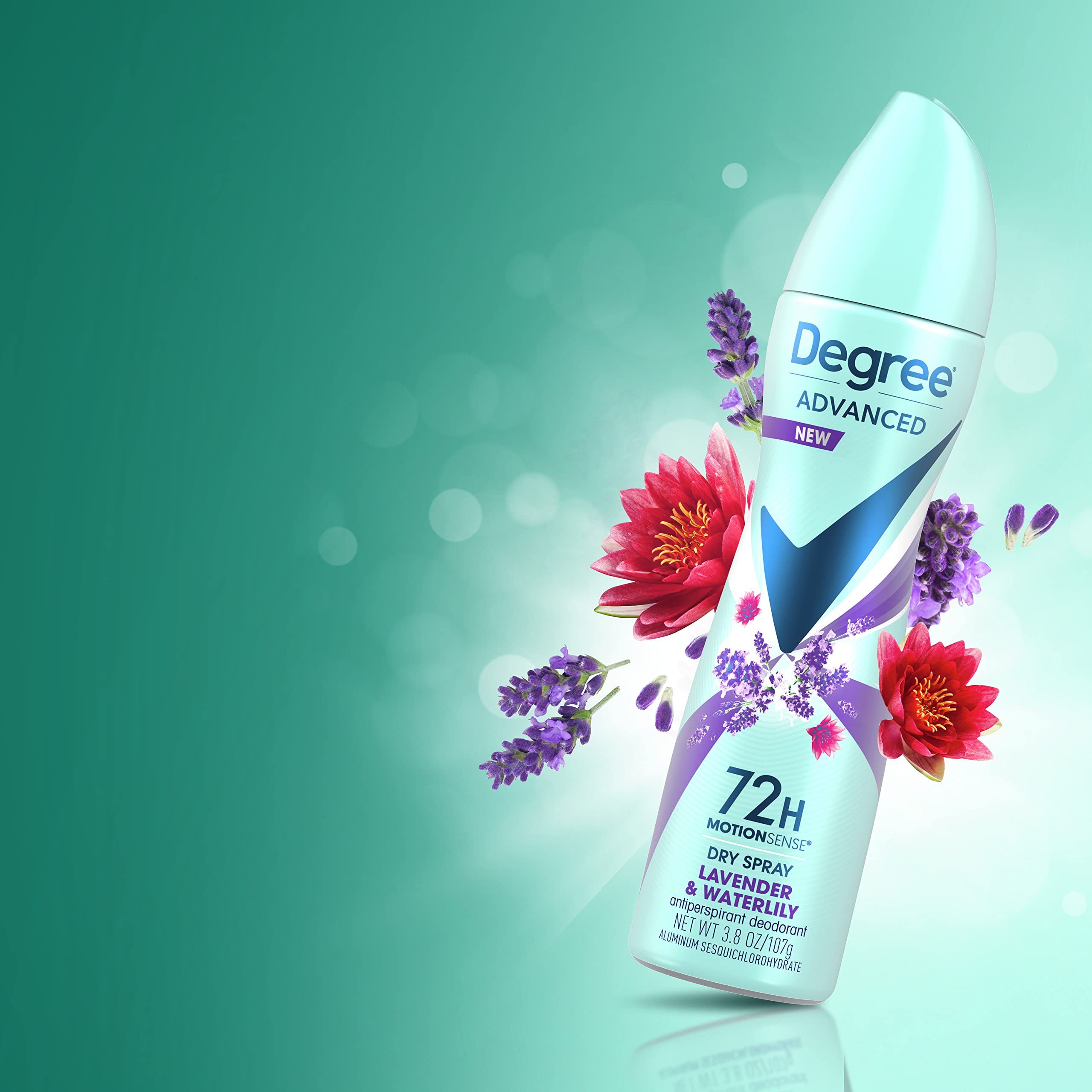Degree quick-dry spray keeps you ready fast
